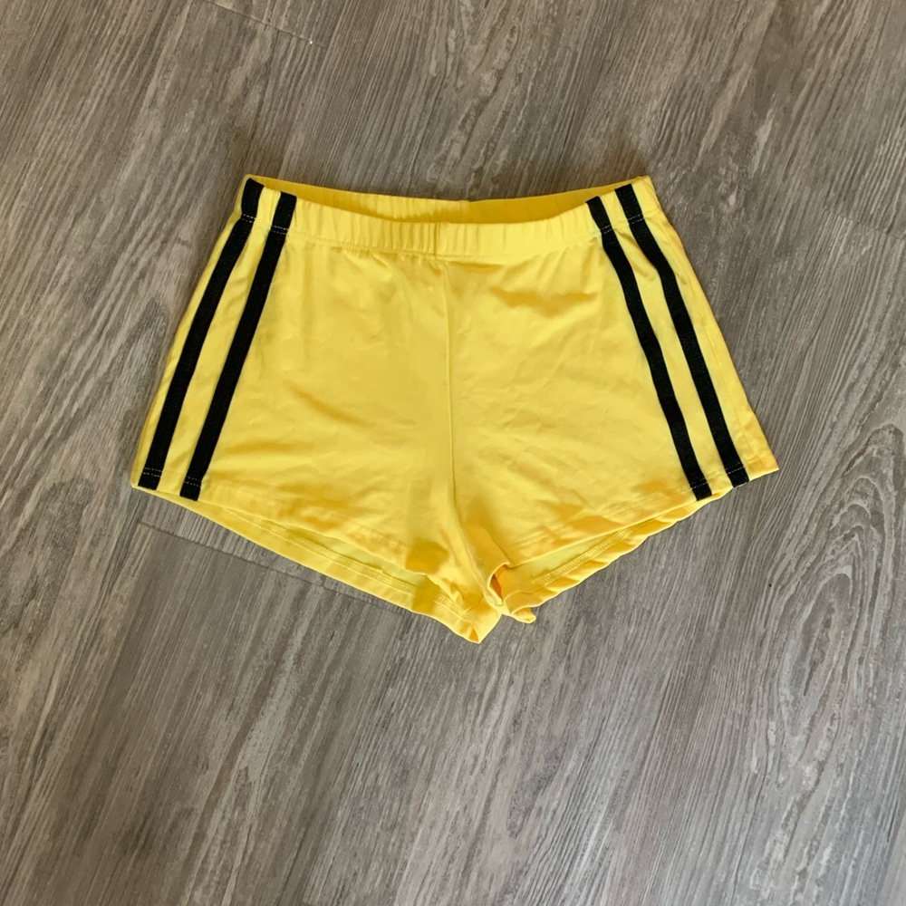 Yellow shorts